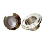 DIN 32676 Sanitary Tri Clamp Fittings / Tri Clover Fittings DN10 ~ DN200
