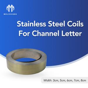 Quality Laser Cut Waterproof Brush Gold 201 Fabricated Stainless Steel Letters wholesale