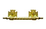 Zinc Casket Metal Handles ,metal Funeral accessory 30 X 9.5cm gold color zamak