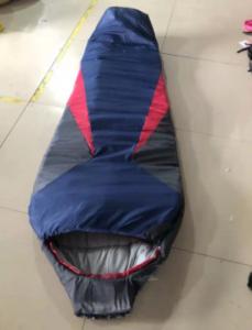 Quality Compressed Blue 4 Season Envelope Sleeping Bag , 400gsm Envelope Style Sleeping Bag wholesale