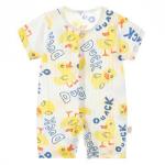 Summer Wholesale Baby Romper 100% Cotton With Printing Custom Unisex Baby