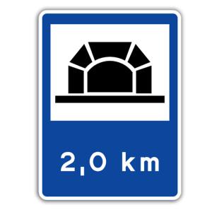 Quality Traffic Road Aluminum Photoluminescent Signage For Tunnel wholesale