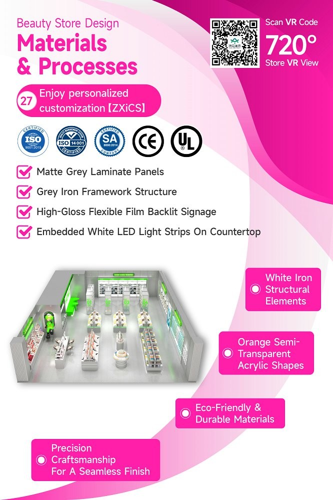 27-ZXiCS Beauty Store Design With Exclusive Private Customization Series
