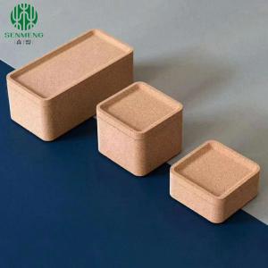 Quality Eco-Friendly and Stylish Cork Organizers for Daily Storage Natural Durable Cork Box wholesale