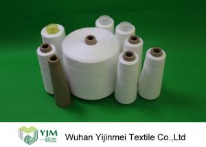 Quality 20S /2 30s/2 40s/2 Raw White Yarn / High Tenacity Polyester Yarn For Knitting Usage wholesale