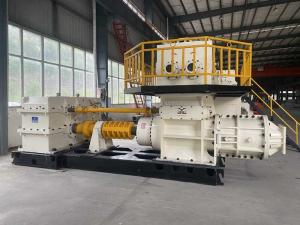 China Vacuum Extruder Mud Brick Manufacturing Machine / Mobile Block Moulding Machine on sale