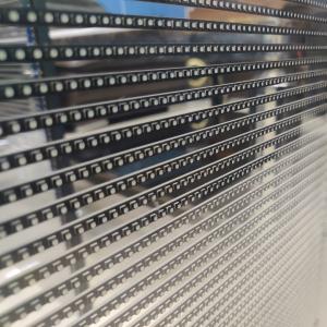 Quality V140° View Angle High Transparent Advertising LED Display For Taxi Car Bus Rear Window wholesale