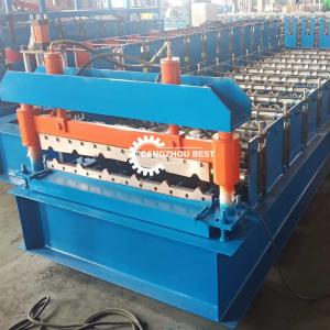 Quality 12-15m/Min Metal Roofing Sheet Ibr Roll Forming Machine For Iron wholesale