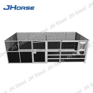 Quality Movable Infilled HDPE Waterproof Horse Stall Panels wholesale