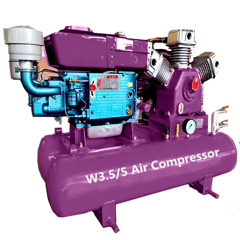 Compact Air Compressor 3 Cylinder Belt Driven Air Compressor Industrial Piston Air Compressor Machine