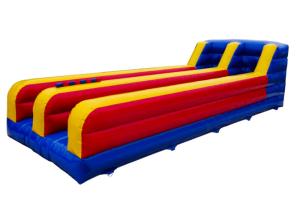 Quality Commercial 0.55mm PVC Bungee Run Inflatable Sports Games For Two Persons wholesale