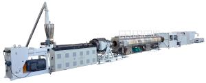 Quality 315/355/400/500/630mm 12&quot;-24&quot;inch PVC UPVC Pipe Production Line With HYPS120/28 Parallel Twin Screw Extruder wholesale