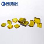 Yellow Single Crystal Diamond Plates Crystal diamond cutting tools Diamond