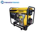 Rated Power 6kw Small Portable Generators Open Type Fuel High Efficient