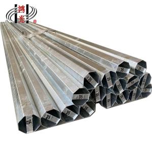Quality Galvanizing 20m Electrical Transmission Steel Pole Bolt On Installation 50kN wholesale