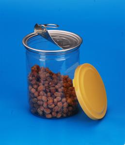 Quality Food Grade Empty Plastic Jars With Lids Transparent Color 83 . 5 * 114MM wholesale