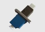 Simplex LC To MU Fiber Optic Cable Coupler For Local Area Network