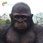 2 Meters Height Fiberglass Animatronic Orangutan Iso Ce Certificate