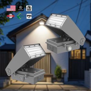 Quality LED Wall Pack Light Waterproof IP65 CCT Power Adjustable Selectable 20W-120W for Outdoor Street wholesale