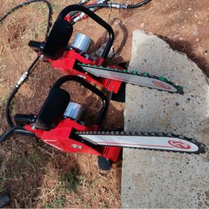 Quality 62cc Petrol Chainsaw 15in Portable Diamond Wire Saw For Concrete wholesale