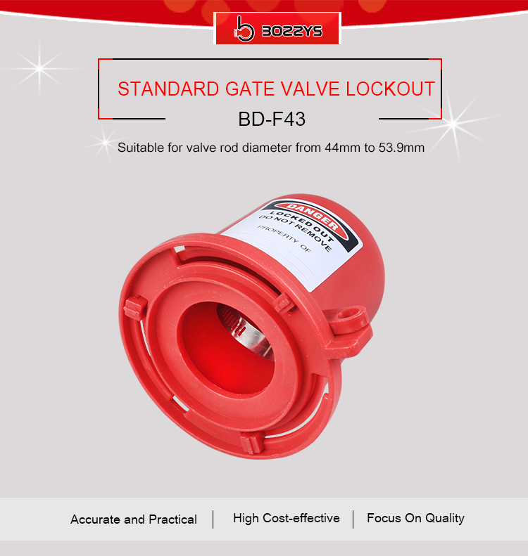 BOSHI Electrical Product Customized Color Plug Valve Lockout