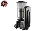 8-10 Cups Household Coffee Makers High End Stainless Steel Trim One Button