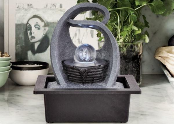 Contemporary Indoor With Glass Ball Polyresin Home Interiors Decoration Living