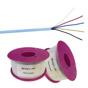 Quality Bare Copper Wire 10X0.5mm Brown Unshielded Tinned Copper Alarm Cable for UK Market wholesale