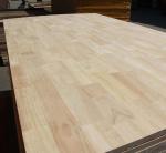 Rubber Wood Finger Jointed Solid Wood Planks Width 100-1220mm for Indoor
