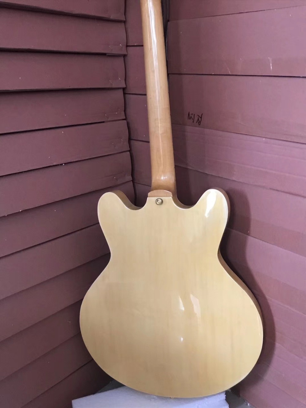 New High quality Archtop guitar jazz electric guitar bigsbys tremolo hollow body guitar