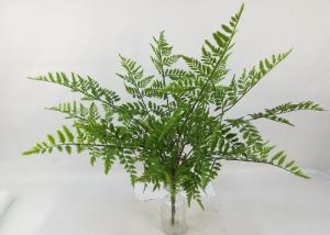 Quality Artistic 62CM 12 Leaves Faux Fern Plants For Catering wholesale