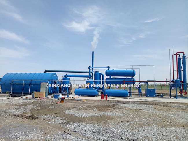 Small Scale Waste Plastic Pyrolysis Plant Plastic To Fuel Machine