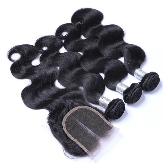 3 Bundles Real Brazilian Bundles Human Hair Body Wave 100% Virgin 10A Grade