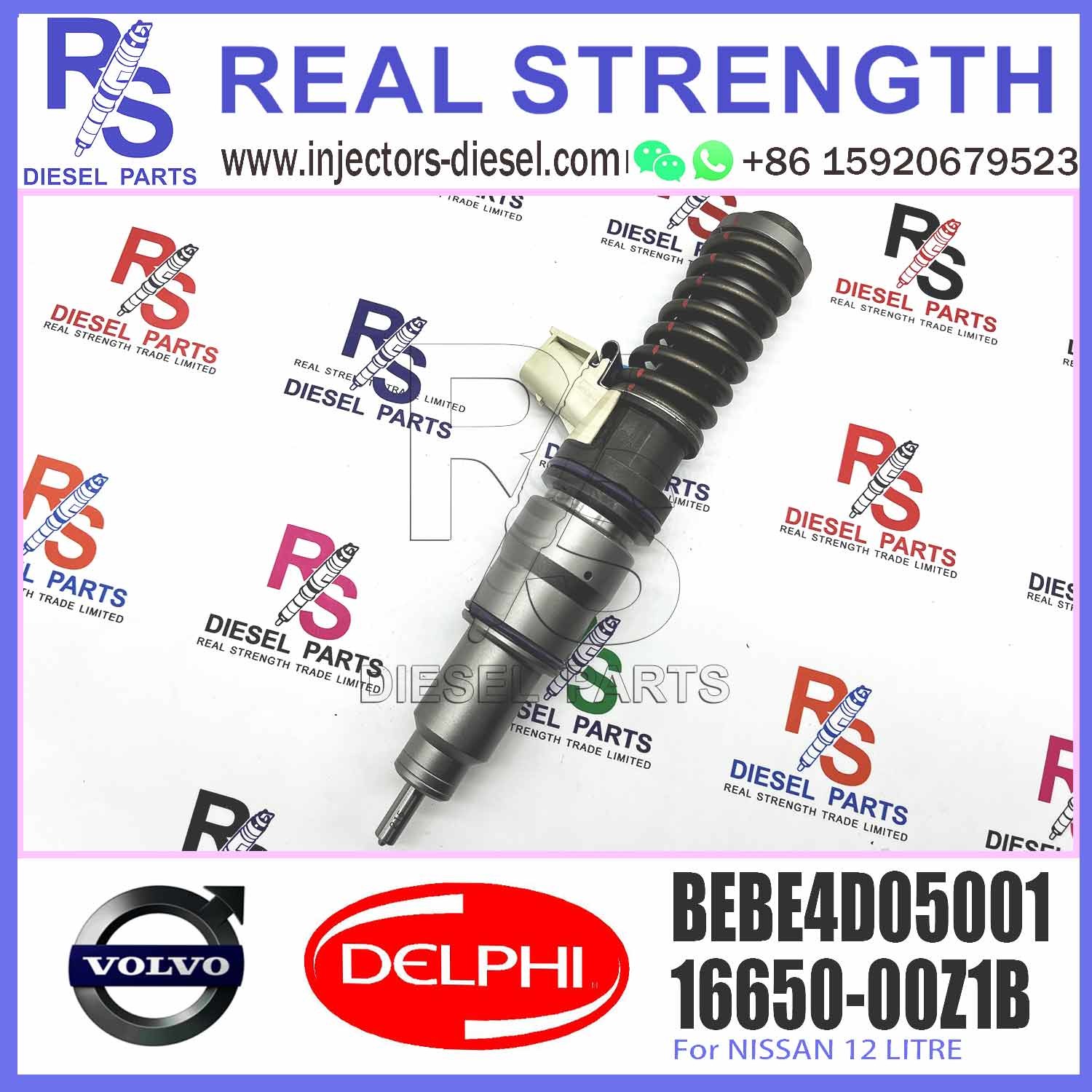 Quality Diesel Fuel Unit Pump Injector 16650-00Z0B 1665000Z0B BEBE4D05001 ForJohn Deere 6105 6125 6125H Power Tech