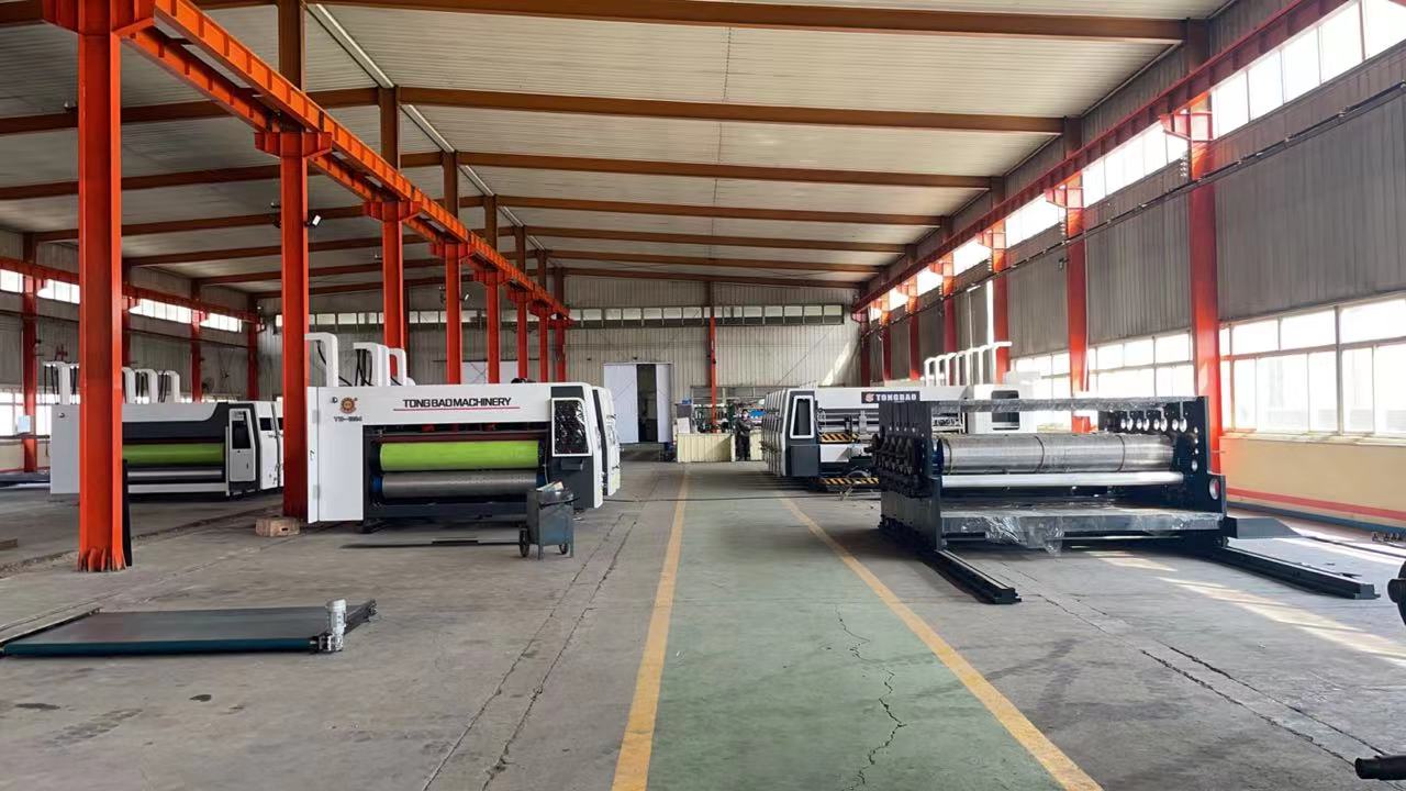 180000 KG Automic High Speed Corrugator Flexo Four Colour Printer Diecutter Shacker