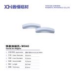 Strontium Hard Permanent Magnet Ferrite Is Used For Universal Motor W040