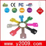1GB-64GB Key Usb Flash Drive with free logo