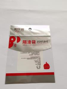 Quality Sliver Color 140mircrons Plastic Header Bag Bright For Household Product wholesale
