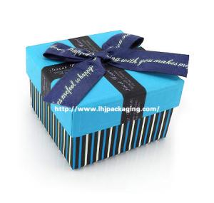 Quality paper box with ribbon wholesale
