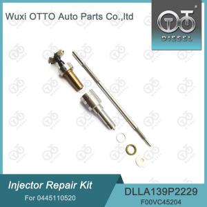 Quality 0445110520 Bosch Injector Repair Kit with Nozzle DLLA139P2229 And Valve F00VC45204 wholesale