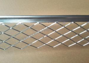 Quality 5cm Diamond Mesh Wing Galvanized Corner Bead 2.8m Length 12*25mm Hole wholesale