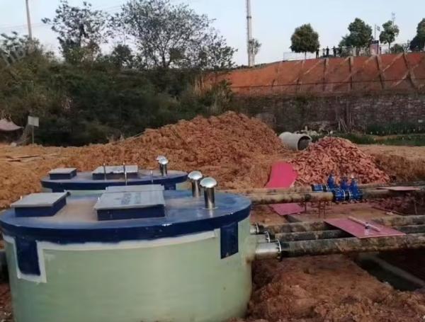 Intelligent FRP GRP pumping station Buried pumping station Integrated pumping