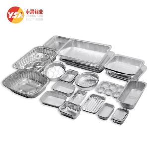 Quality Aluminum Foil Lunch Box Customized According To Drawings O Temper ＞0.05mm Thickness wholesale