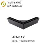 molded plastic corner sofa legs high quality factory price sofa legs JC-017