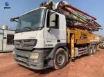 XCMG HB50K Used Concrete Pumper Truck Six Sections 2019 Year 3 Axles