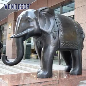 Quality Brass Casting Elephant Custom Bronze Sculpture Hotel decoration wholesale