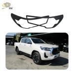2.2mm Thickness Exterior Body Kits Front Lamp Cover For Toyota Hilux Revo 2020