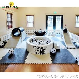 Quality Children Party Big Playground With Slide indoor soft play equipment for sale wholesale
