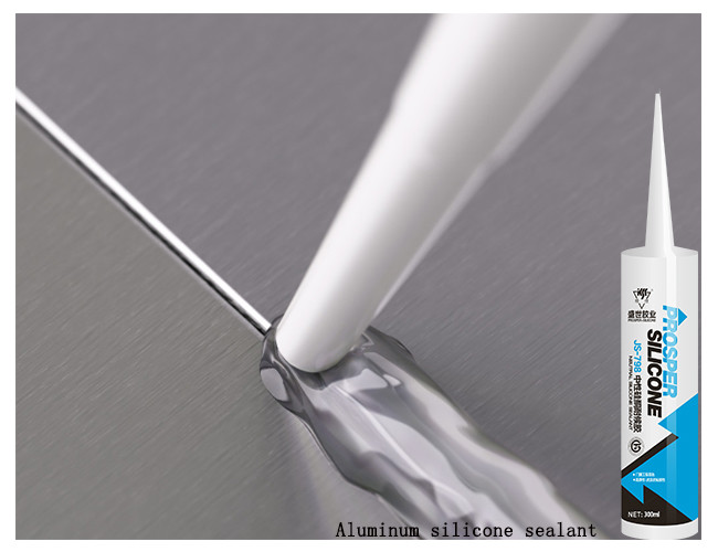 Weatherproof Outdoor Silicone Sealant / Low Modulus Neutral Cure Silicone Sealant