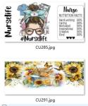 Foil Hot Stamping AB transfer film UV DTF Cup Wrap Transfers